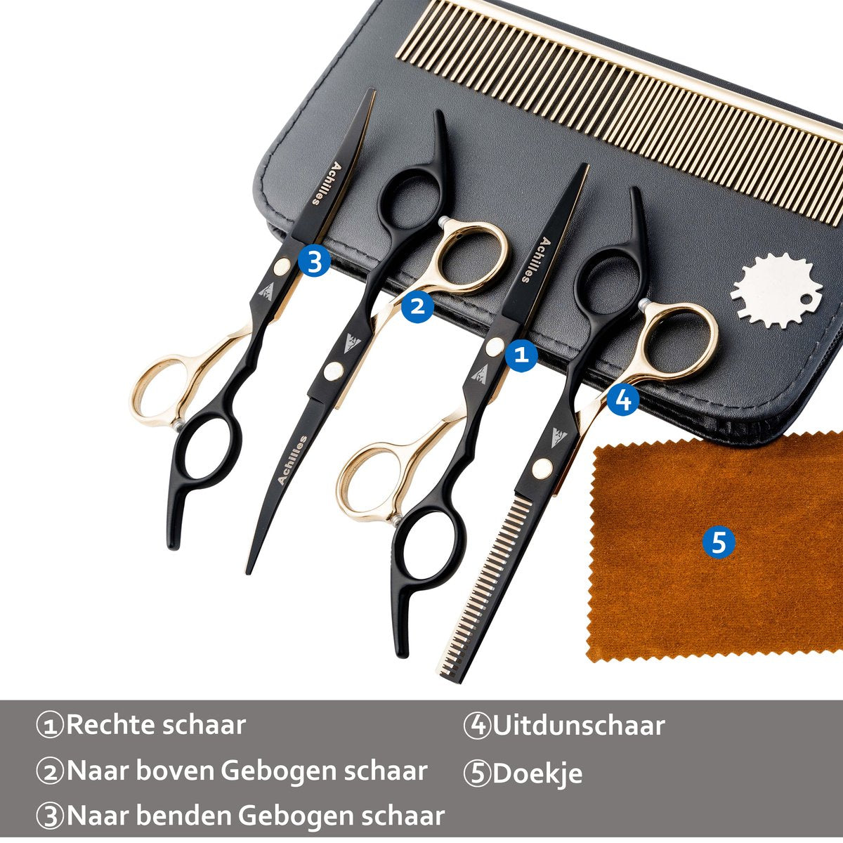 Achilles® Professionele Scharenset Hond