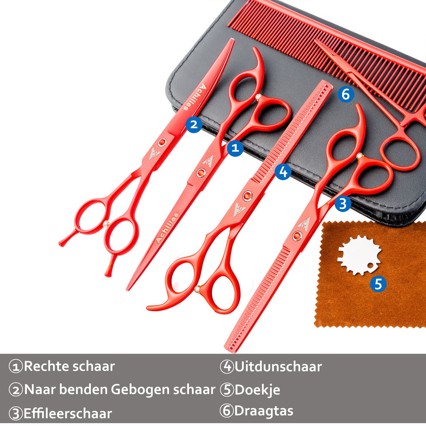 Achilles schaar hond