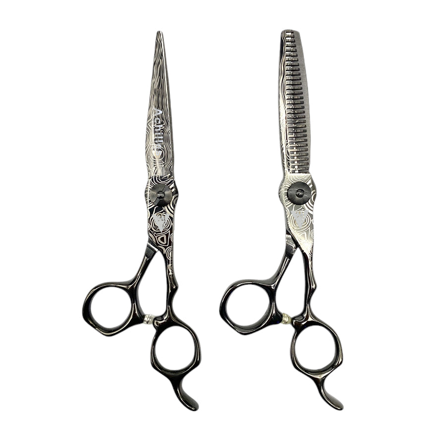 Achilles Army Schaar Set 7 Inch - Hoog Kwaliteit Japanse Staal - Coupeschaar