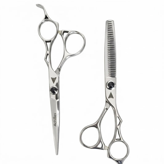 Achilles® Effileerschaar Hond 6 Inch - Hondenschaar Set - 9cRMoV Steel - Professionele Hondschaar