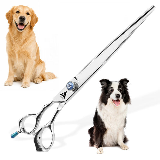 Achilles® Pro Linkshandig Hondenschaar 7.5 Inch – Rechte Trimschaar – JP440C RVS – 2 Jaar Garantie