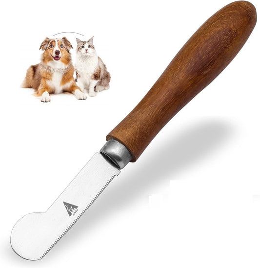 Achilles® Trimmes Kat & Hond Rond - Japan 420J2 Steel - Plukmes - Stripmes - Luizenkam