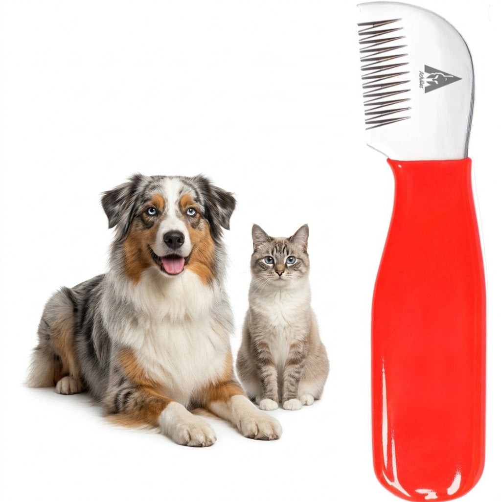 Achilles® Trimmes Kat & Hond - Plukmes - Stripmes - Luizenkam