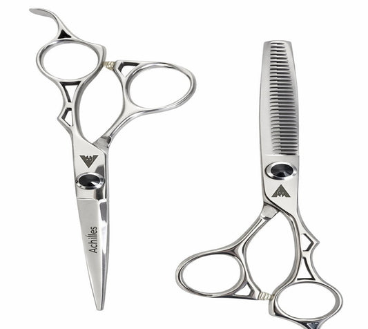 Achilles® Effileerschaar Hond 6 Inch - Hondenschaar Set - 9cRMoV Steel - Professionele Hondschaar